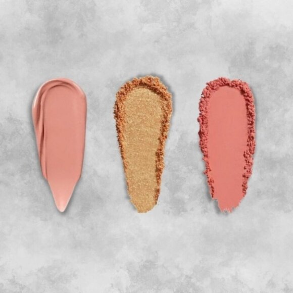 Kylie Cosmetics Kris Blush & Highlighter Duo Liquid Matte Lipstick Nude OS BNIB - Picture 2 of 3